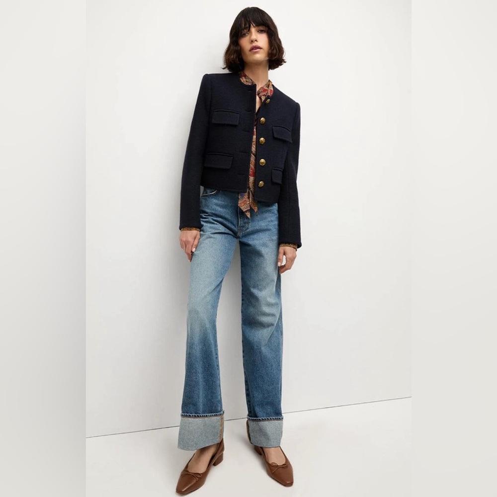 Veronica Beard Leslie Jacket Navy 00